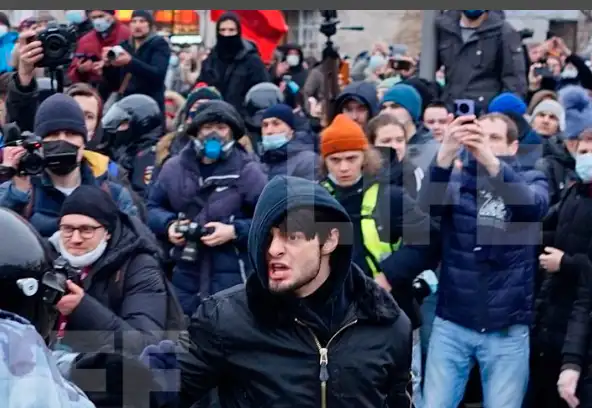 Пойман чеченец подравшийся на митинге