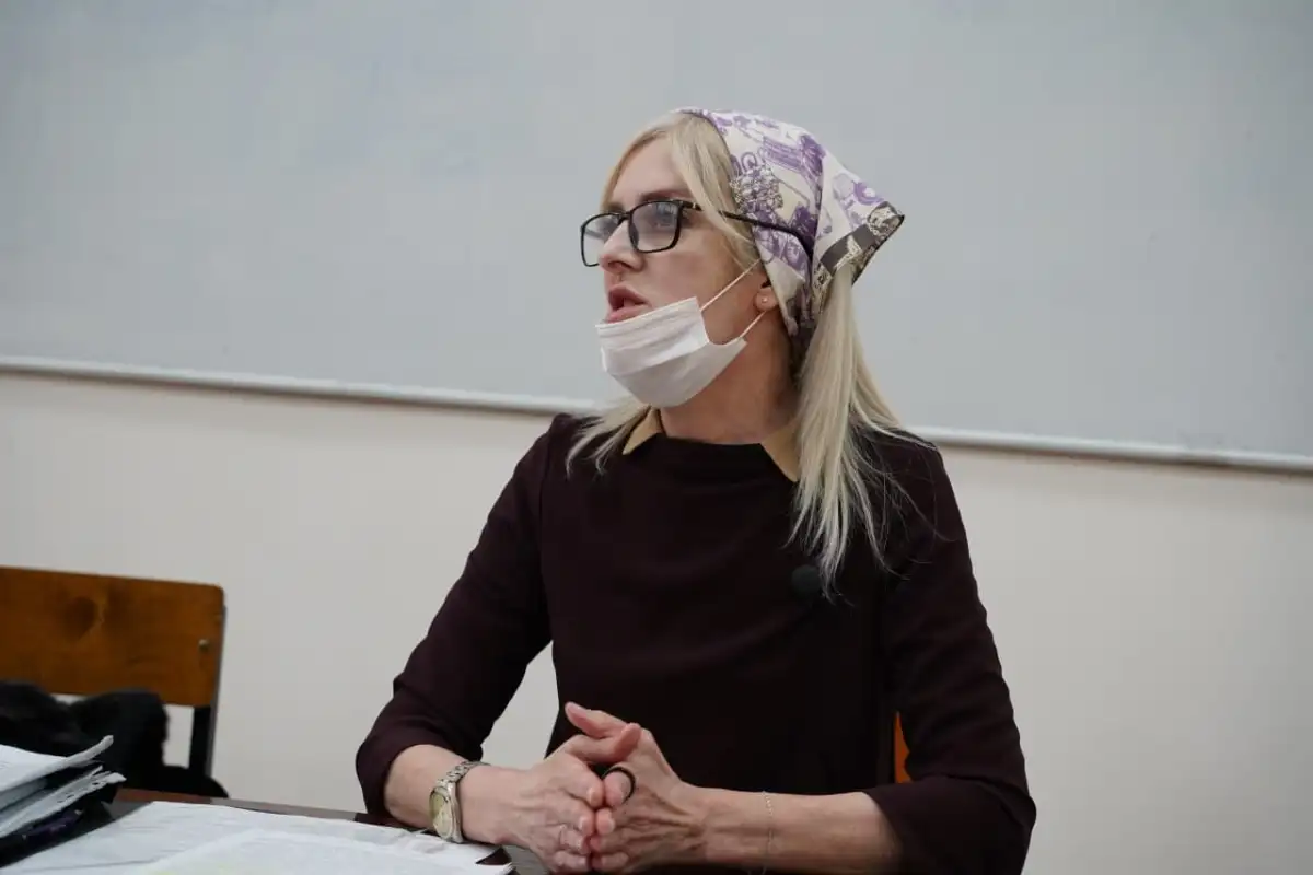 В ЧГПУ состоялась открытая лекция доцента кафедры педагогики, кандидата политических наук Кульсум Ахмедовой