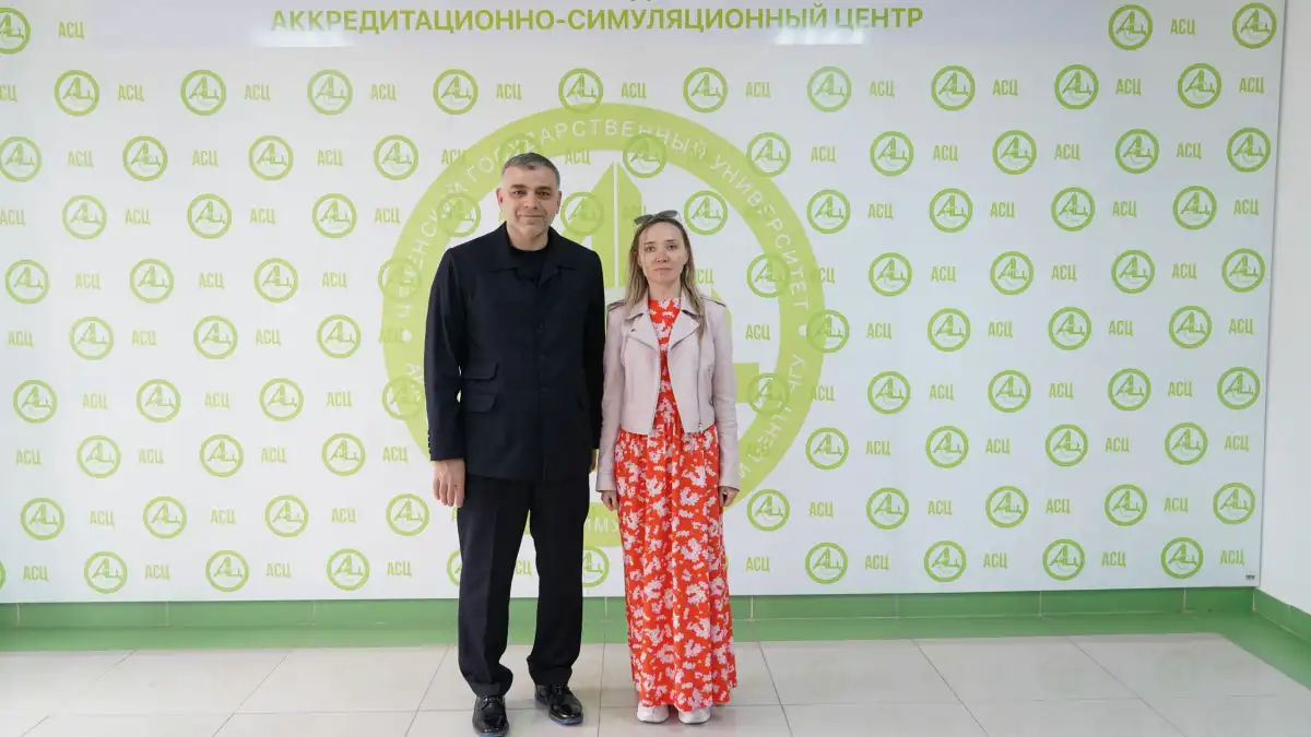 ЧГУ им. А.А.Кадырова посетила Ольга Баринова