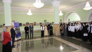 В Мемориальном комплексе Славы им. А.А. Кадырова состоялось открытие художественной выставки студентов ЧГПУ и ГГНТУ