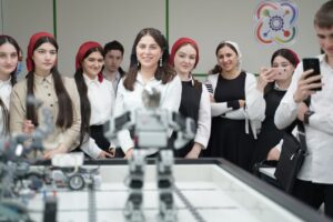 Кванториум ЧГПУ посетили учащиеся МБОУ «Махкетинская СОШ»