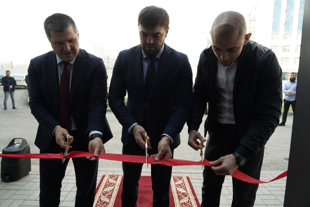 В ГГНТУ состоялось открытие спортзала «Болат - мен»