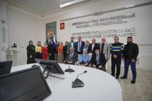 В ЧГПУ состоялась встреча студентов с редакцией газеты «Даймохк»