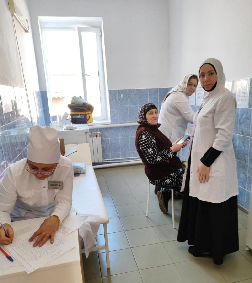 В ГБУ “КЦСОН” Наурского района реализация регионального проекта повышения качества жизни граждан старшего поколения в рамках нацпроекта «Демография» – в действии!