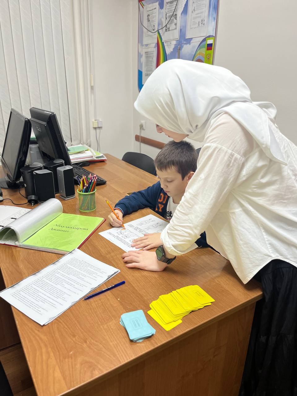 Психологи ГБУ «Шатойский С-РЦН» провели с воспитанниками индивидуальную диагностику с целью определения промежуточного результата реабилитации.