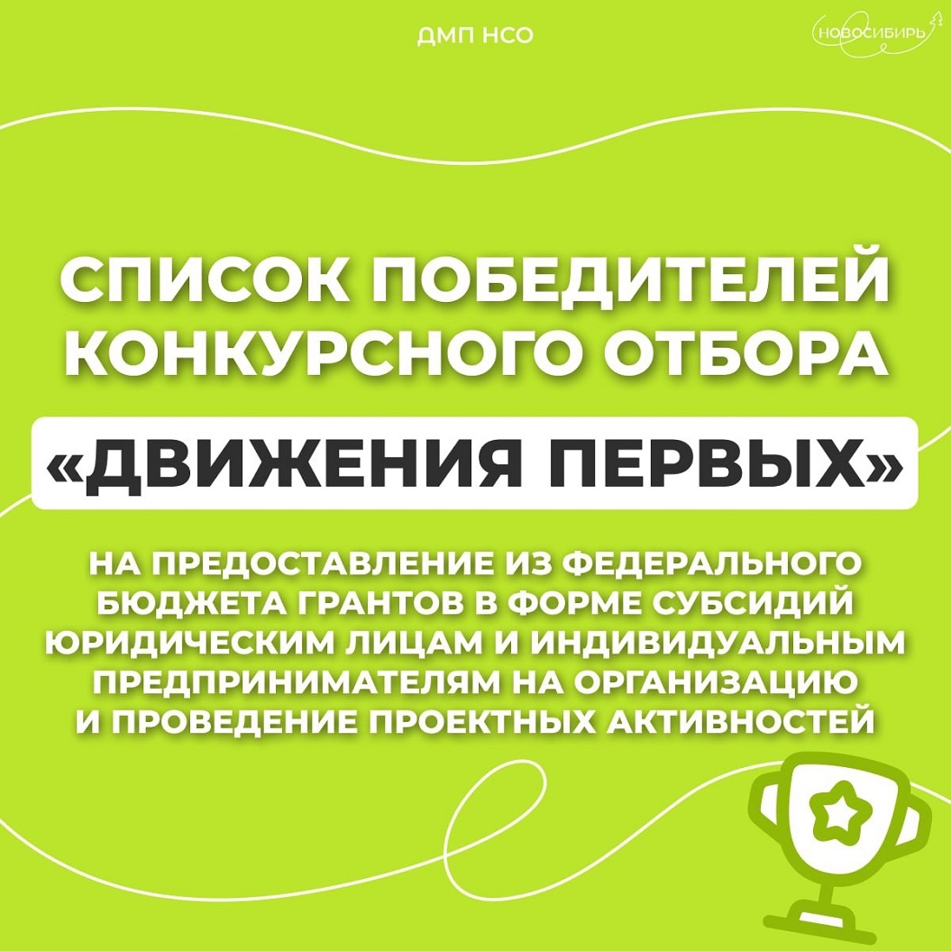 ПРОЕКТЫ ИЗ ЧЕЧЕНСКОЙ РЕСПУБЛИКИ СТАЛИ ПОБЕДИТЕЛЯМИ ФЕДЕРАЛЬНОГО КОНКУРСА ГРАНТОВ «ДВИЖЕНИЕ ПЕРВЫХ»