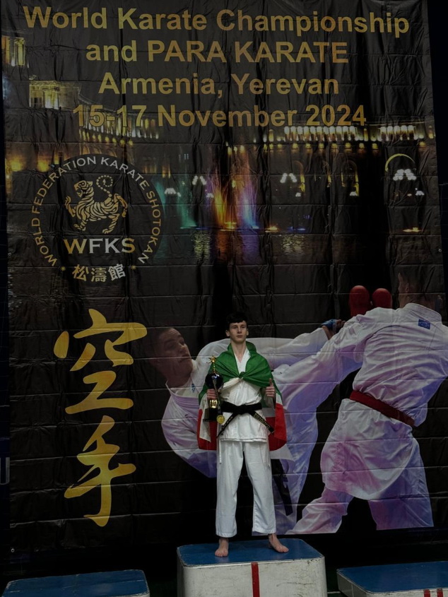 Чемпион мира по каратэ шотокан Хасбулат Хакимов