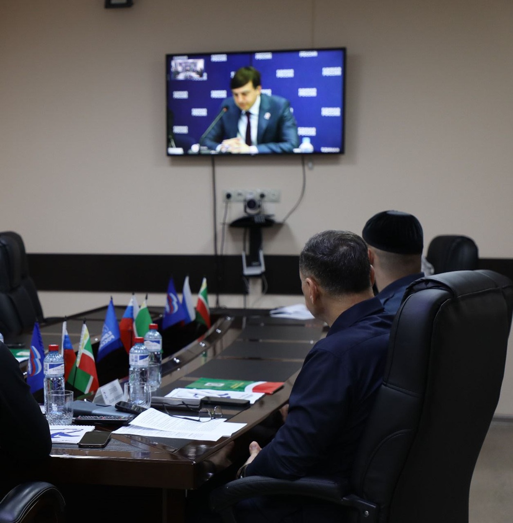 Заместитель Председателя Правительства ЧР – министр Усман Баширов принял участие в селекторном совещании в формате ВКС