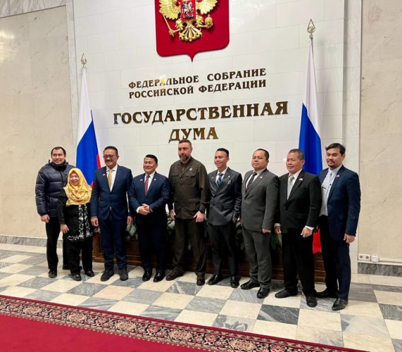 Встреча с делегацией депутатов Парламента Республики Индонезии 24.02.2025г.