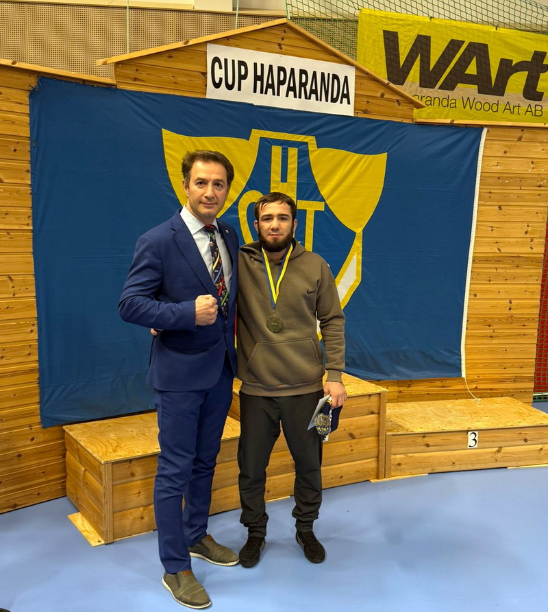 Кубок Хапаранда. Амаев — чемпион, Абдулаев — главный судья.
