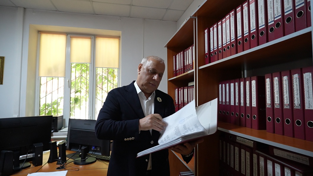 Усман Баширов, в ходе рабочей поездки посетил подведомственный Минтруда ЧР -ТЦЗН в Ножай-Юртовском районе